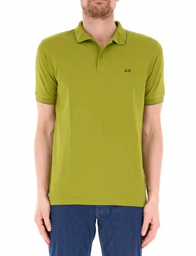 SUN68 Polo in cotone PISTACCHIO S - Sun68 - FashionsVida