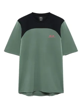 Apparel Maglia Da Enduro A Maniche Corte Free Ride Aviator Green - Oakley - FashionsVida