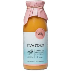 Crema de bogavantes y cigalas