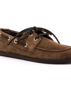 Zapatos planos para mujer con piso barefoot y piel de serraje - mustang - FashionsVida