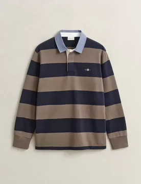 REG CHAMBRAY STRIPE HEAVY RUGGER male - XXXL - FashionsVida