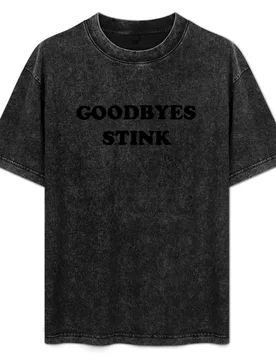 Goodbyes Stink | The Office T-Shirt Plus Size Loose Fit T-Shirt - Aliexpress - FashionsVida
