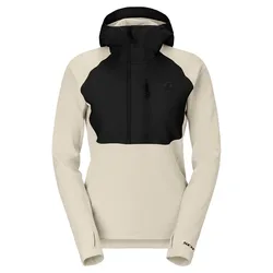 Sweat-shirt à Zip Defined Mid Black / Latte Beige S