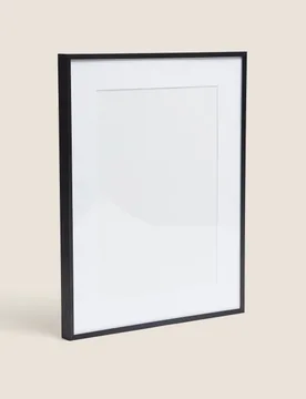 Milan Metal Photo Frame A4 Black - M&S - FashionsVida