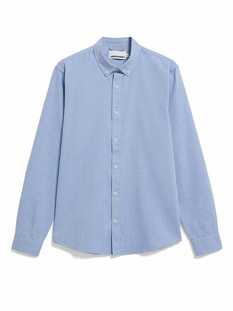 Armedangels Camisa QUAASA azul L - Armedangels - FashionsVida