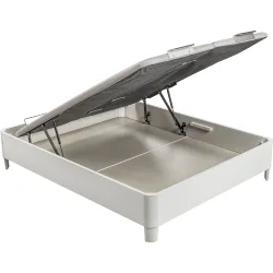Canapé abatible de madera con 2 tapas y patas Design 2T