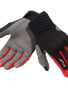 Guanti Moto T-UR T920HU G SIX Nero Rosso taglia M - Tucano Urbano - FashionsVida