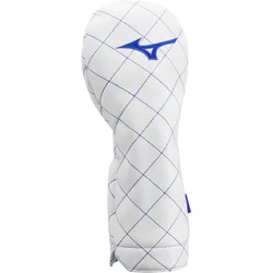 Schlägerhaube Driver Quilted, weiss/blau