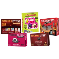 Colección juego de cartas Exploding Kittens