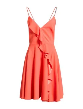 Mini-Kleid Damen Orange L Damen - HANITA - FashionsVida