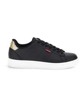Sneakers nere con dettaglio glitter oro Bell JR 261S 39 - Levi's - FashionsVida