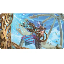 MTG Modern Horizons 3 Playmat featuring Satya, Aetherflux Genius