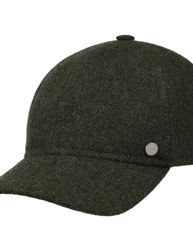 Classic Shetland Wool Cap by - olive - Size: One Size - Lierys - FashionsVida