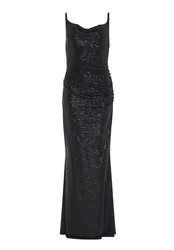 Figurbetontes Abendkleid aus glitze female
