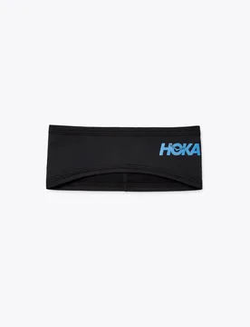 ColdSnap Fleece Headband in Black - HOKA - FashionsVida