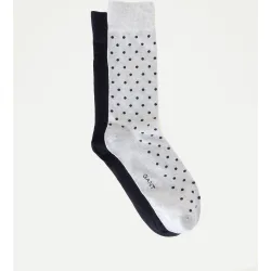 Pack de dos calcetines estampados