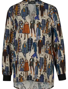 Bluse 1/1 Arm female - 48 - FashionsVida