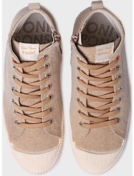 Zapatillas de lona de mujer abotinadas de algodón - Toni Pons - FashionsVida