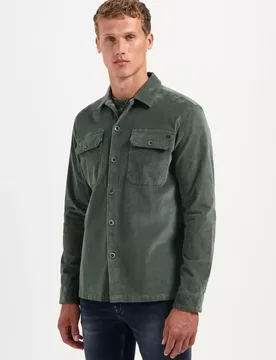 Overshirt Buttons Twill male - L - FashionsVida