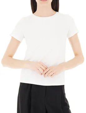 T-shirt girocollo BIANCO XS - WEEKEND MAX MARA - FashionsVida