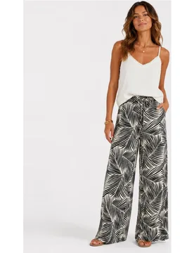 Vila - Pantalón ancho de mujer - Vila - FashionsVida
