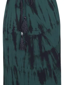 Kleid lang für Damen grün/schwarz "Batik Maxikleid" von - Frauen - female - RED by EMP - FashionsVida