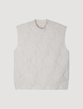 DIANA STUDIO Gilet Shetland - DIANA STUDIO - FashionsVida