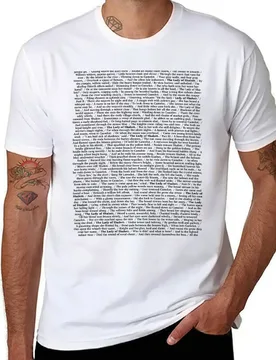 Lady Shalott—Full Lord Text—Alfred Of Tennyson The T-Shirt Fashion Casual Short Sleeve Top - Aliexpress - FashionsVida