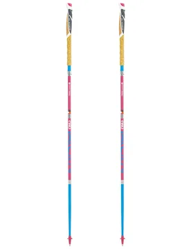 Bâtons de trail - Trail C4 Cork Cross Flamingo Sht - Taille 125 cm - Rose - TSL Outdoor - FashionsVida
