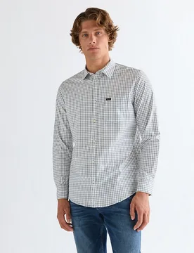 Camisa de hombre un bolsillo de corte regular - Wrangler - FashionsVida