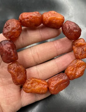 Old amber raw , irregular-shaped small stone bracelet - Aliexpress - FashionsVida