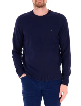 Maglione in lana BLU SCURO S - Tommy hilfiger - FashionsVida