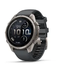 Montre GPS connectée haut de gamme - Fēnix® 9 Pro Amoled inReach® 47mm Sapphire Titanium Graphite/Noir en Titane