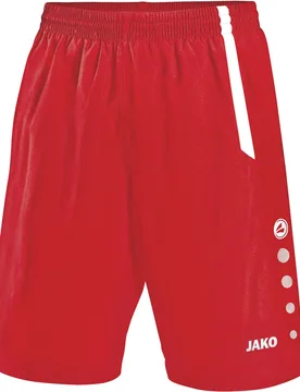 Sporthose Turin ohne Innenslip (Rot / Größe L / Unisex) - Jako - FashionsVida