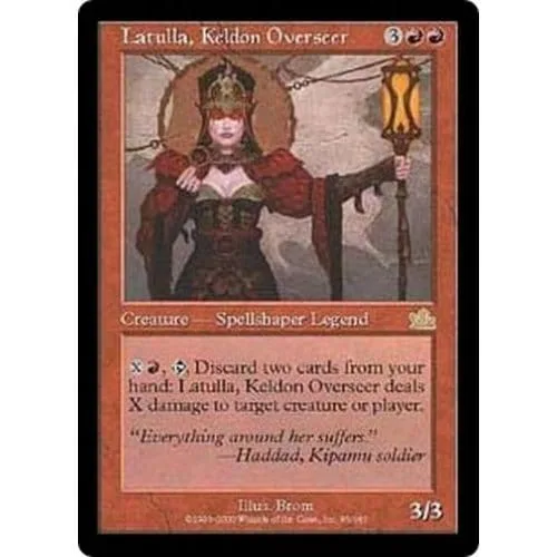 Latulla, Keldon Overseer (foil) Prophecy - Magic: The Gathering - FashionsVida