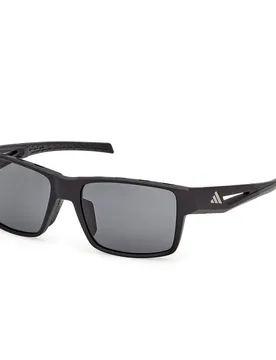 Sport Occhiali Da Sole Kleon Matte Black 02A Smoke/CAT3 - Adidas - FashionsVida
