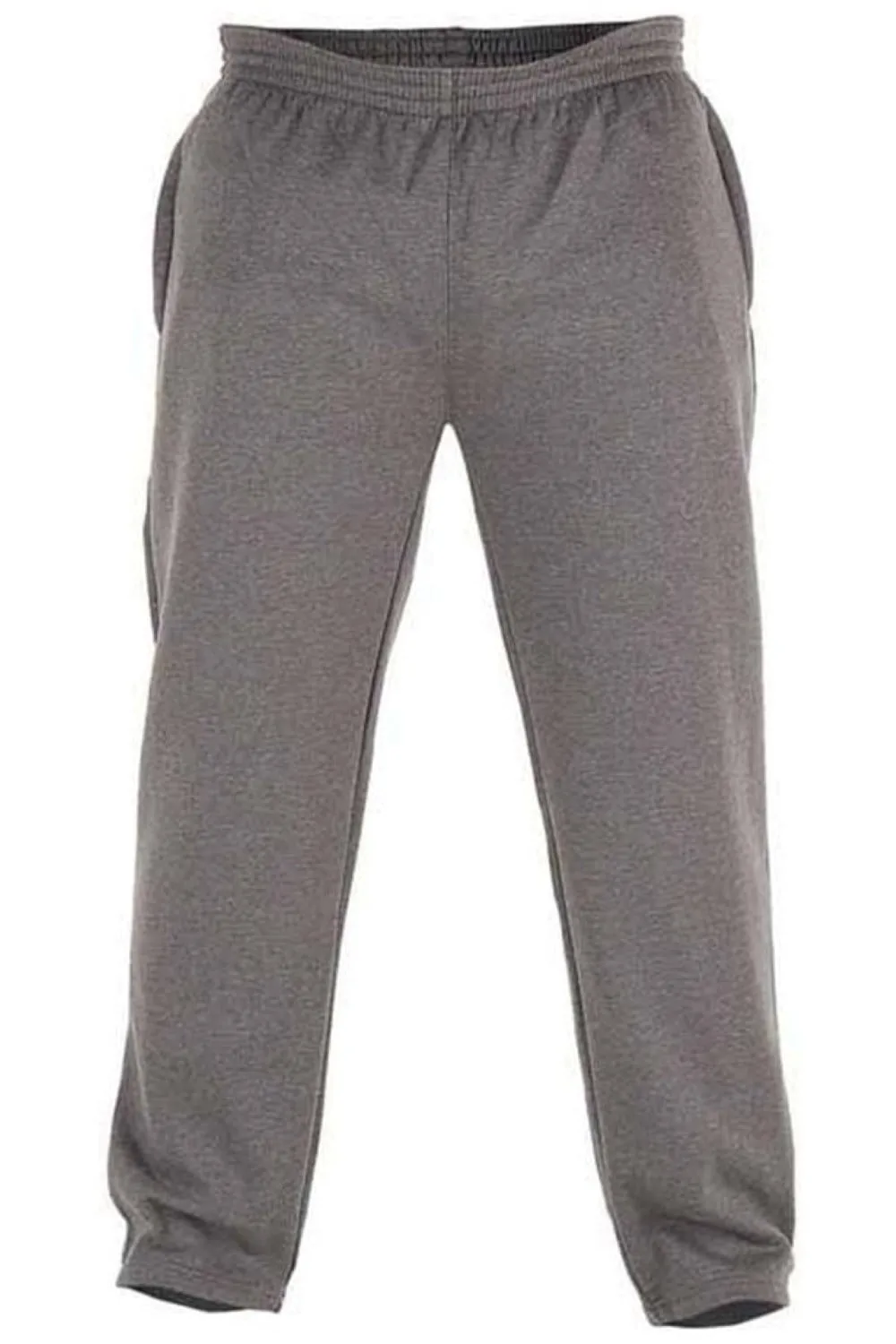 Albert Mens Kingsize Open Hem Jogging Bottoms - Duke - FashionsVida