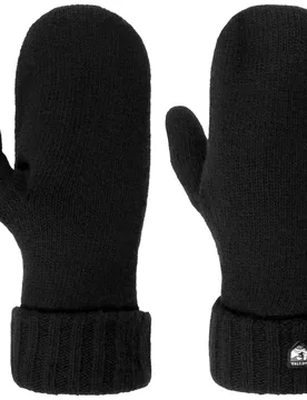 Bonnie Knit Mittens by - black - Damen - Size: 7 HS - Hestra - FashionsVida