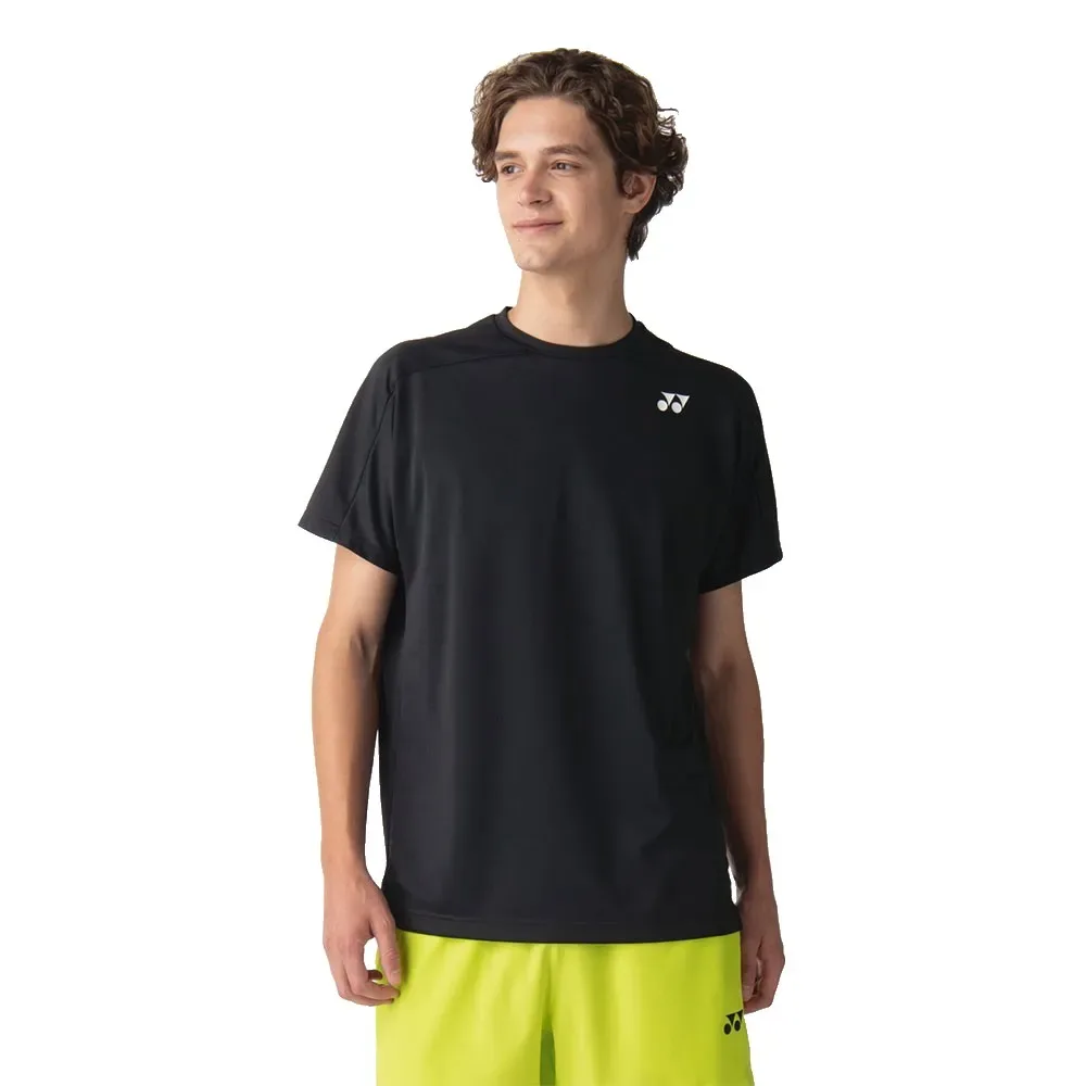 Yonex Short Sleeve T-shirt Black XL - Yonex - FashionsVida