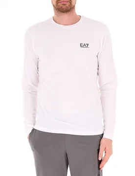 T-shirt maniche lunghe BIANCO L - EA7 EMPORIO ARMANI - FashionsVida