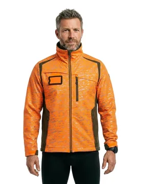 Veste Softshell Accelerate Safe 19202 Hi-Vis Orange / Moss Green 3XL - MASCOT - FashionsVida