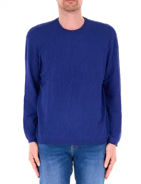Maglione girocollo BLU S - Armani exchange - FashionsVida