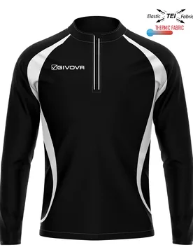 Langarmshirt - Noir - unisex - Size: M - Givova - FashionsVida