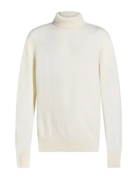 Rollkragenpullover Herren Cremeweiß 46,48,50,52 Herren - LANEUS - FashionsVida