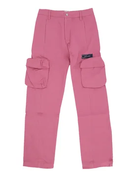 Pantalone Lungo Uomo 3d Pocket Nylon Pants Pink - Arte - FashionsVida