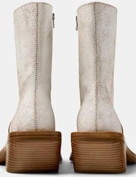 Botines estilo cowboy quetal de piel - camperlab - FashionsVida