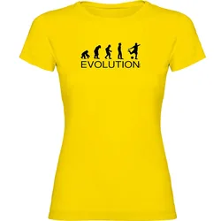 T-shirt à Manches Courtes Evolution Goal Yellow M