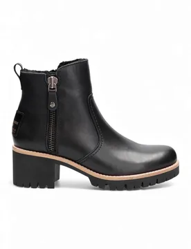 Womens Trav B2 Leather Ankle Boots - - Size: 6 - Panama jack - FashionsVida