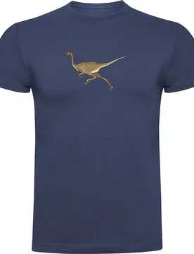 Dino Run Short Sleeve T-shirt Denim Blue L Men - Kruskis - FashionsVida