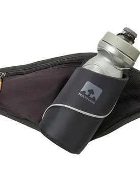 Triangle Waist Bag Black One Size unisex - Nathan - FashionsVida
